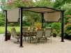Garden Oasis Curved Pergola