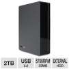 Toshiba Canvio HDWC120XK3J1 2TB Desktop External Hard Drive