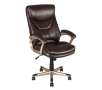 OfficeMax Finnigan Bonded Leather Executive Chair (Brown or Black)