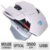 Mad Catz RAT 3 Gaming Mouse - USB, 3500 DPI, Optical Sensor, Programmable Buttons, PC/Mac