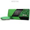 Kenneth Cole Reaction Ladies Clutch Wallet - Black/Green or Pink/Green
