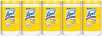 5x Lysol Disinfecting Wipes, Citrus, White, 7 inches x 8 inches, 110/Canister