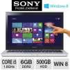 Sony VAIO SVT13136CXS 13.3" Touchscreen Ultrabook: Core i5-3337U 1.8GHz, 6GB RAM, 500GB + 24GB SSD, Windows 8