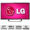 LG 47LM7600 47" Class LED 3D Cinema HDTV - 1080p, 1920 x 1080, 16:9, 9000000:1, 240Hz, HDMI, USB