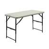 Northwest Territory Fold-In-Half Adjustable Height Table 48in