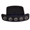 5 LED Angle Adjustable Cap Light, Black