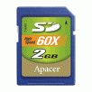 2 Apacer 2GB 60X Secure Digital (SD) Memory Card