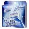 Gillette Venus Refill Cartridges 8ea (Divine Razor or Venus) + Gillette Venus Disposable Razors