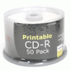 CompUSA 52x Printable CD-R Media, 80 Minute / 700MB, Spindle, 50 Pack