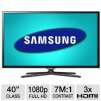 Samsung UN40ES6500 40" 3D 120Hz WiFi Smart LED HDTV + 2 Pairs of 3D Glasses