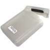 Durable PP Storage Case for 3.5" Hard Disk Drive(HDD), Protect Your Hard Disk Drive(HDD), Smoke Color