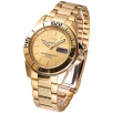Seiko SNZE14 Mens Watch Seiko 5 Sports Gold Tone Automatic Gold Dial