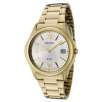Seiko SGEF24P1 Mens Gold-Tone Stainless Steel Silver Dial Bracelet Watch