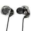 Enhanced Bass Hi-Fi Noise Isolating Earphones - Silver