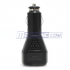Universal USB Auto Car Charger (1000mA) for / Cell Phone / PDA / Mp3 / Mp4, Black Square