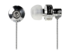 Skullcandy Full Metal Jacket Chrome Stereo Earbuds