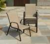 Garden Oasis  Benton Neutral Sling Stack Chair