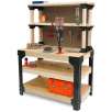 2x4Basics Workbench and Shelving Storage System