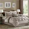 Home Essence Madeline 5 Piece Comforter Set (Taupe or Plum) + $3 Designer Living Credit