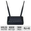 D-Link Wireless N300 Router - 300Mbps, RJ-45, 4x LAN, WAN, IEEE 802.11n, WEP, WPA, WPA2 (DIR-515)