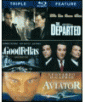 Triple features on Blu-ray disc for $9 Each + Free shipping: Austin Powers, Departed/Goodfellas/Aviator, More
