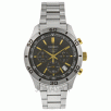 Seiko Chronograph Grey Dial Stainless Steel Mens Watch SSB057