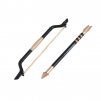 Ancient Bow & Arrow Shaped Pen Set, Includes Ball Point Pen and Gel Ink Pen, Color: Black & Golden