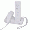 Nintendo Wii 2 in 1 Charging Station w/ Rechargeable Battery White