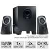 Logitech Speaker System Z313 - 2x Satellites, 1x Subwoofer, Control Pod, Refurbished (980-00382-RB)