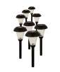 Coleman Cable PAYTON SOLAR PLASTIC PATH LIGHT 8 PACK
