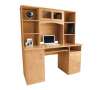Landon Desk with Hutch, Oak