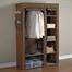 Brylane Home 7-Shelf Wardrobe