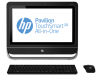 HP Pavilion TouchSmart 20-f230z All-in-One Desktop PC: 20", AMD E1-2500 1.4GHz, 4GB RAM, 500GB HDD, Windows 8