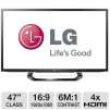 LG 47LM6200 47" Class 1080p LED 3D Cinema HDTV w/ 6x 3D Glasses