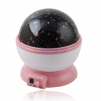 USB Star Night Light Projector Lamp,Random Color, Color: Pink