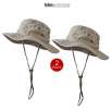 2 Pack: Khaki Boonie Outback Outdoors Sunhat by Totes-Isotoner