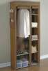 Fabric 7-Shelf Storage Wardrobe