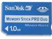 SanDisk Mobile 1 GB Memory Stick PRO Duo Memory Card