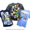 2 Pack Marvel Comics Superhero Shirts - Youth Sizes