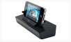 iLuv ModernBox Portable Speaker Stand for Smartphones (iSP125BLK)