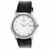 Citizen Eco-Drive Silver Dial Stainless Steel Leather Mens Watch for $109, More