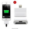 2-Pack 2-in-1 Micro USB and 30-Pin to 8-Pin Lightning Adapter for Your Newest Apple Devices