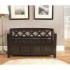 Halifax Dark American Brown Entryway Storage Bench