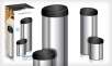 $59.99 for ModernHome Motion-Activated Stainless Steel Trashcan Set ($119.99 List Price)