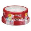 Memorex DVD+R Recordable Double Layer Media Spindle, 8.5GB/240 Minutes, Pack Of 15
