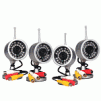 Four Wireless Infrared Day/Night Color Cameras and Receiver
