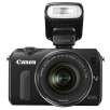 Canon EOS-M Mirrorless Camera w/18MP CMOS Sensor, EF-M 18-55mm IS f/3.5-5.6 STM Lens & 90EX Speedlite Flash!