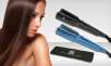 $39.99 for Brilliance New York 1.5" Wet or Dry Flat Iron and Heat Protector Mat ($285 List Price)