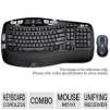 Logitech Wireless Wave Combo MK550 and Total Defense Premium Internet Security Bundle (Refurbished)
