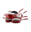 Circulon Contempo 10-pc. Red Cookware Set for $105.4, More
